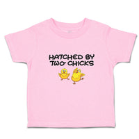 Toddler Girl Clothes Hatched Little Cute Chicks Coming out Egg Shells Cotton