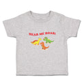 Cute Toddler Clothes Hear Me Roar! Dinosaur Jurassic Park Toddler Shirt Cotton