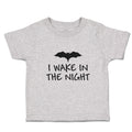 Toddler Clothes I Wake in The Night An Silhouette Bat Toddler Shirt Cotton