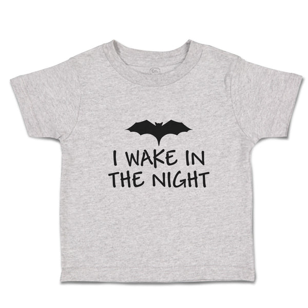 I Wake in The Night An Silhouette Bat