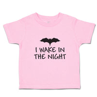 Toddler Clothes I Wake in The Night An Silhouette Bat Toddler Shirt Cotton