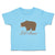 Toddler Clothes Lil Brown Bear's Side View Wild Animal Toddler Shirt Cotton