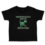 Toddler Clothes Mmmwwhahaha I'M Unstoppable Angry Dinosaur Stick Toddler Shirt