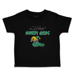Toddler Clothes My First Mardi Gras Celebration Usa Crocodile Head with Hat
