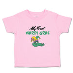 My First Mardi Gras Celebration Usa Crocodile Head with Hat
