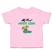 My First Mardi Gras Celebration Usa Crocodile Head with Hat
