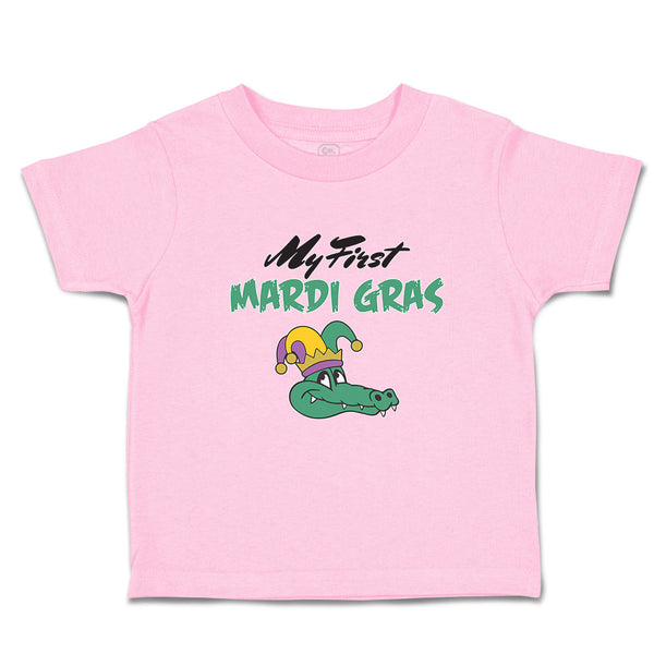 My First Mardi Gras Celebration Usa Crocodile Head with Hat
