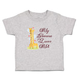 Toddler Clothes Glamma Loves Me! Cute Giraffes Hearts Feeling Eyes Toddler Shirt