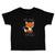 Toddler Clothes Oh, for Sake! Fox Sitting Silently and Watching Toddler Shirt