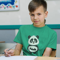 Cute Panda Bear with Black Patches Around It's Eyes, Ears and Body
