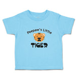 Toddler Clothes Peepaw's Little Cute Tiger Head with Whisker Toddler Shirt