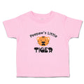 Toddler Clothes Peepaw's Little Cute Tiger Head with Whisker Toddler Shirt