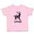 Toddler Clothes You Are So Deerly Loved Silhouette Deer Side View Mammal Cotton