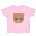 Toddler Clothes Cute Bear Wearing Sunglass Toy Teddy Bear Face Toddler Shirt