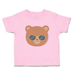 Cute Bear Wearing Sunglass Toy Teddy Bear Face