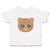 Toddler Clothes Cute Bear Wearing Sunglass Toy Teddy Bear Face Toddler Shirt