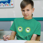 A Frog Smile Expression Funny Face