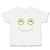 Toddler Clothes A Frog Smile Expression Funny Face Toddler Shirt Cotton