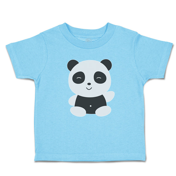 Toddler Clothes Cute Panda Bear 2 Black Patches It's Eyes, Ears Body Cotton