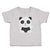 Toddler Clothes Cute Panda Bear 2 Black Patches It's Eyes, Ears Body Cotton