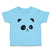 Toddler Clothes Cute Panda Bear Face and Head Toddler Shirt Baby Clothes Cotton