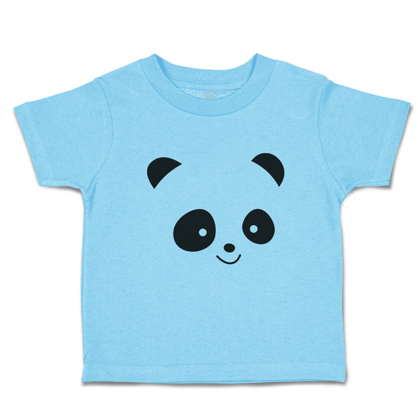 Toddler Clothes Cute Panda Bear Face and Head Toddler Shirt Baby Clothes Cotton