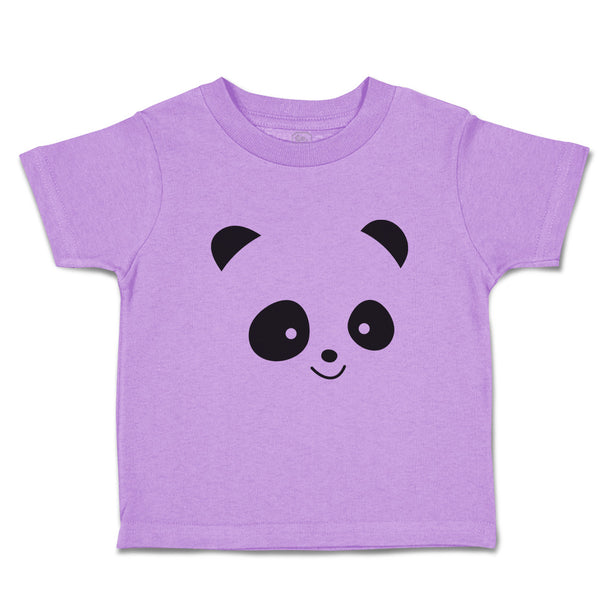 Toddler Clothes Cute Panda Bear Face and Head Toddler Shirt Baby Clothes Cotton