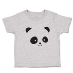 Toddler Clothes Cute Panda Bear Face and Head Toddler Shirt Baby Clothes Cotton