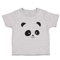 Toddler Clothes Cute Panda Bear Face and Head Toddler Shirt Baby Clothes Cotton
