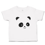 Toddler Clothes Cute Panda Bear Face and Head Toddler Shirt Baby Clothes Cotton