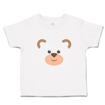 Toddler Clothes Bear Face and Head Toddler Shirt Baby Clothes Cotton
