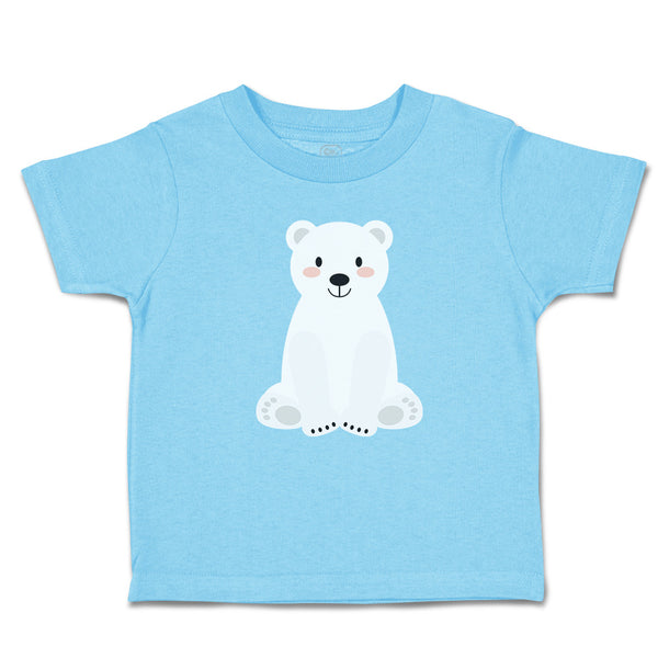 Toddler Clothes Animated White Teddy Bear Toy Toddler Shirt Baby Clothes Cotton