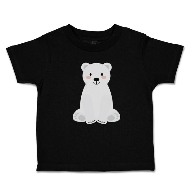 Toddler Clothes Animated White Teddy Bear Toy Toddler Shirt Baby Clothes Cotton
