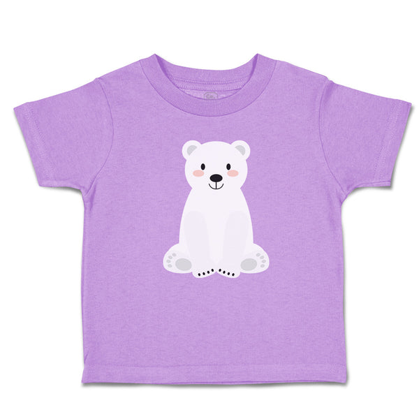 Toddler Clothes Animated White Teddy Bear Toy Toddler Shirt Baby Clothes Cotton