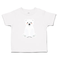 Toddler Clothes Animated White Teddy Bear Toy Toddler Shirt Baby Clothes Cotton