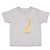 Toddler Clothes Cute Giraffe Turning Side View with Closed Eyes Toddler Shirt