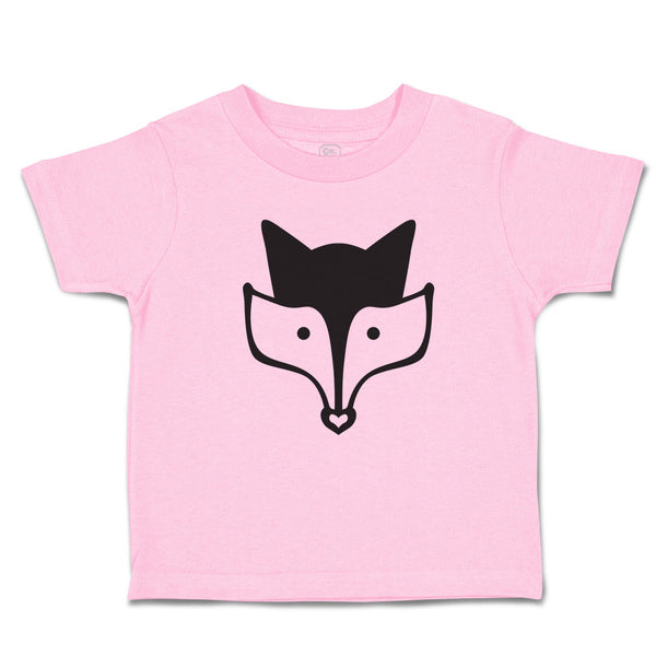Toddler Clothes Fox Head and Snout Wildlife Toddler Shirt Baby Clothes Cotton