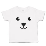 Toddler Clothes Teddy Bear Gesture Face Toddler Shirt Baby Clothes Cotton