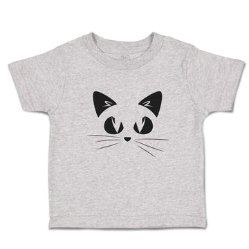 Toddler Clothes Cat Face with Whiskers Toddler Shirt Baby Clothes Cotton