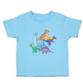 Toddler Clothes Dinosaur Buddies Rex, Triceratops Stegosaurus Toddler Shirt
