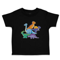 Toddler Clothes Dinosaur Buddies Rex, Triceratops Stegosaurus Toddler Shirt