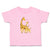 Toddler Clothes Giraffe's Love for Her Baby with Flowers on Their Ears Cotton