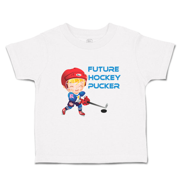Cute Toddler Clothes Future Hockey Pucker Sport Future Sport Toddler Shirt