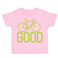 Toddler Clothes Good Cyclist Sport Bicycle Cycling Toddler Shirt Cotton