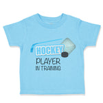 Toddler Clothes Hockey Player in Training Sport Toddler Shirt Cotton