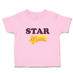 Toddler Clothes Icon of Cute Star Smile Face Toddler Shirt Baby Clothes Cotton