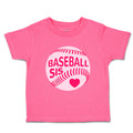 Toddler Girl Clothes Baseball Sister Baseball Sports Baseball Toddler Shirt