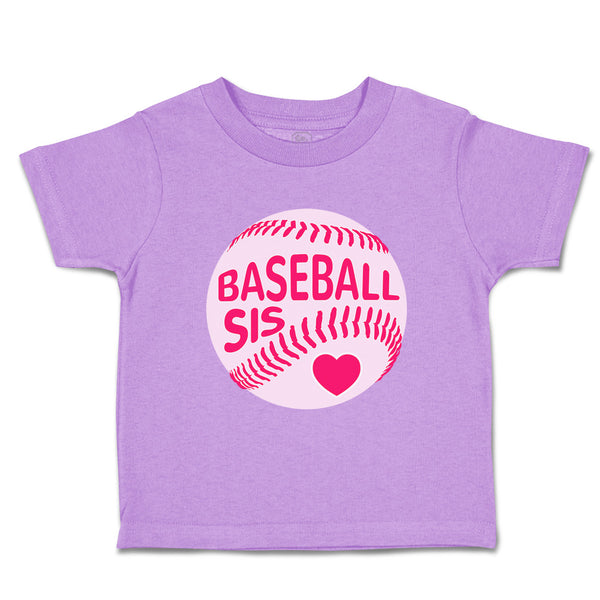 Toddler Girl Clothes Baseball Sister Baseball Sports Baseball Toddler Shirt