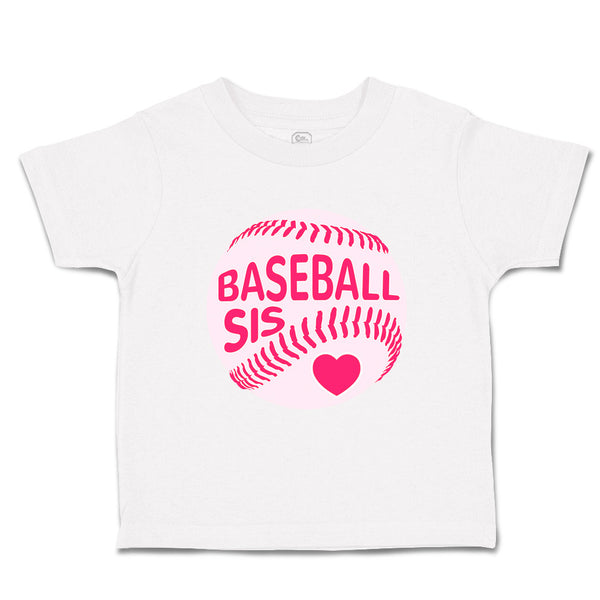 Toddler Girl Clothes Baseball Sister Baseball Sports Baseball Toddler Shirt