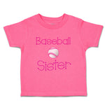 Toddler Girl Clothes Baseball Sister Style1 Baseball Sports Baseball Cotton
